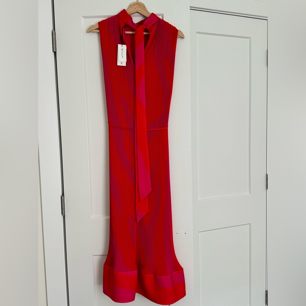 Milly - Melina pleated dress - Picture 3 of 4